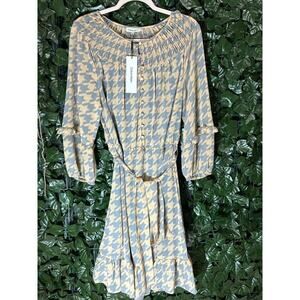 NWT Calvin Klein Blouson Dress Size: L